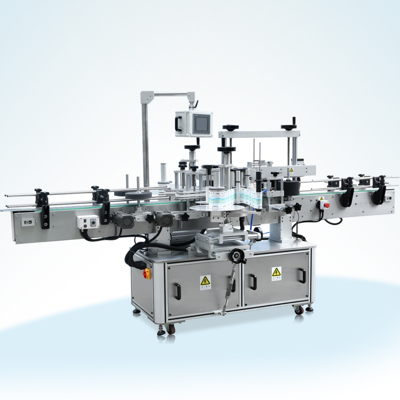 圓瓶雙面貼標機