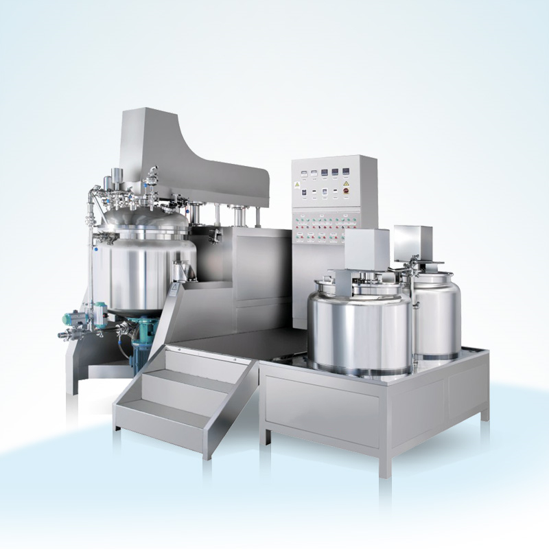 可傾式內外循環真空均質乳化機B